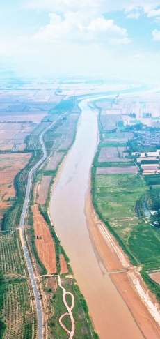 美丽马颊河 碧波镶平原